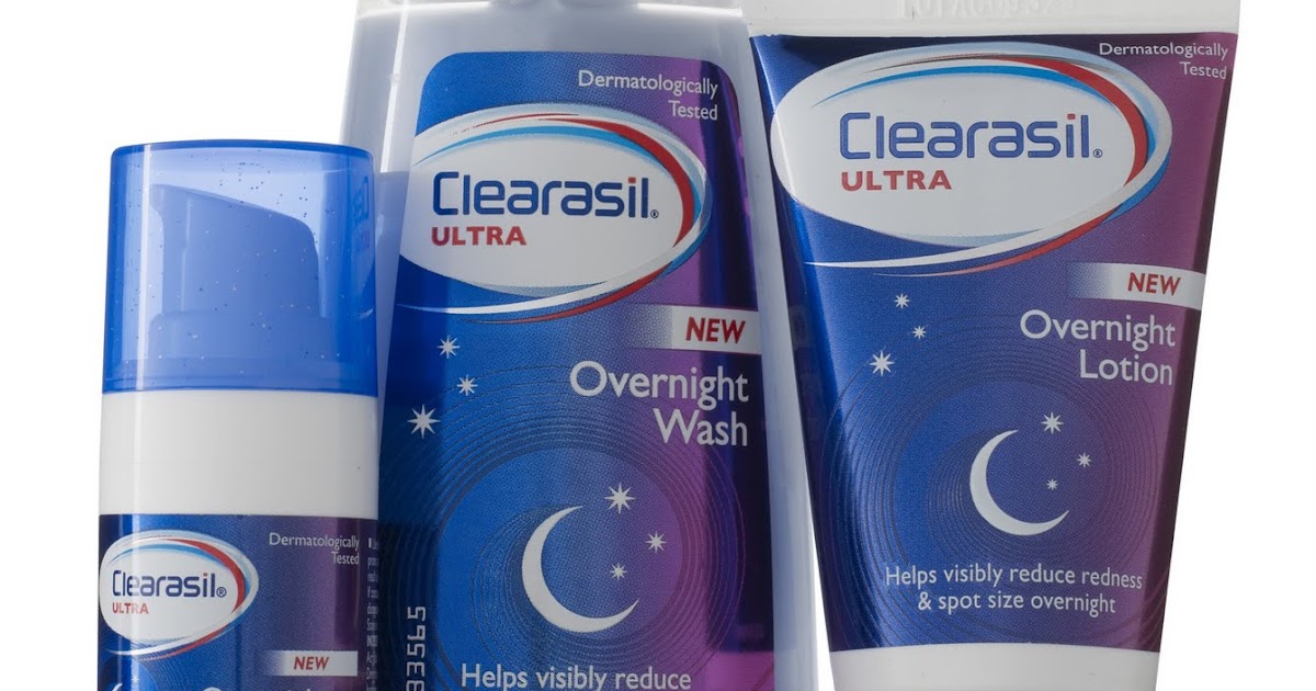 lil ms fashionista: Clearasil's Ultra New Overnight Range